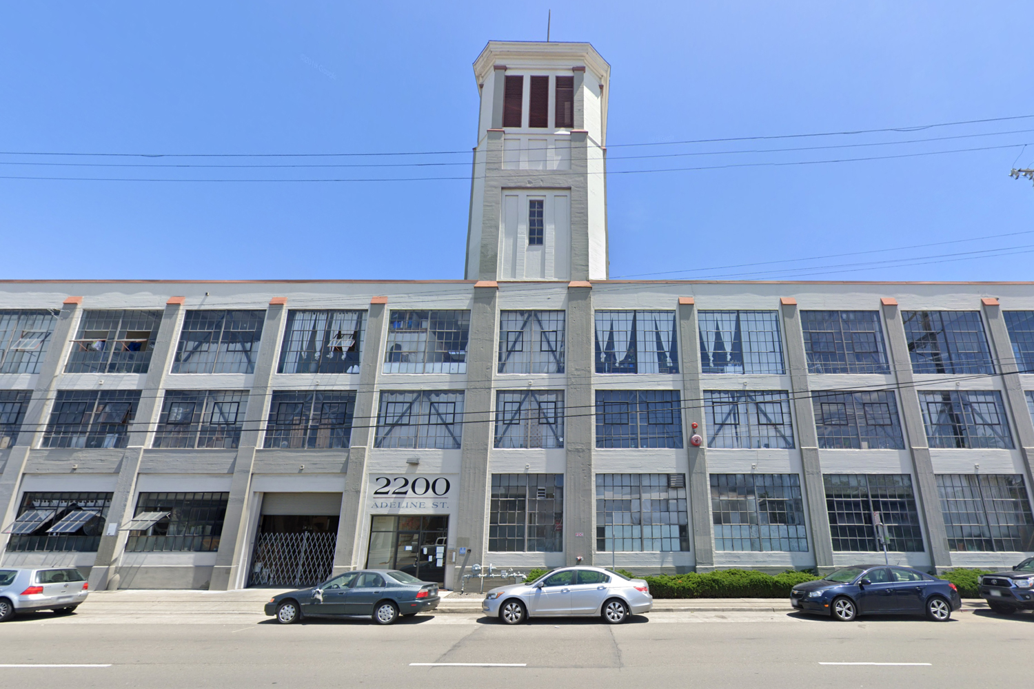 2200 Adeline Street tower, image via Google Street View