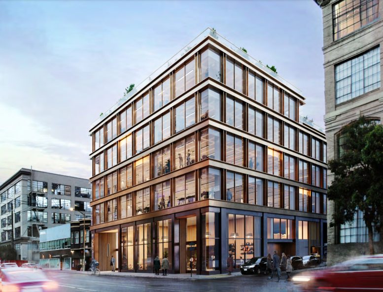 531 Bryant Street, design by Handel Architects rendering by NQS Creative