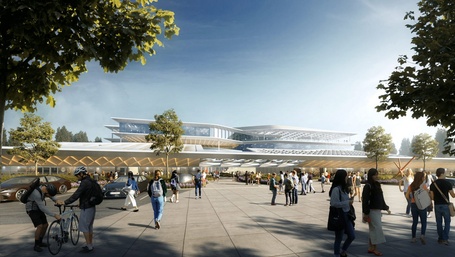 Renderings Reveal Futuristic San Jose City College Center Complex by