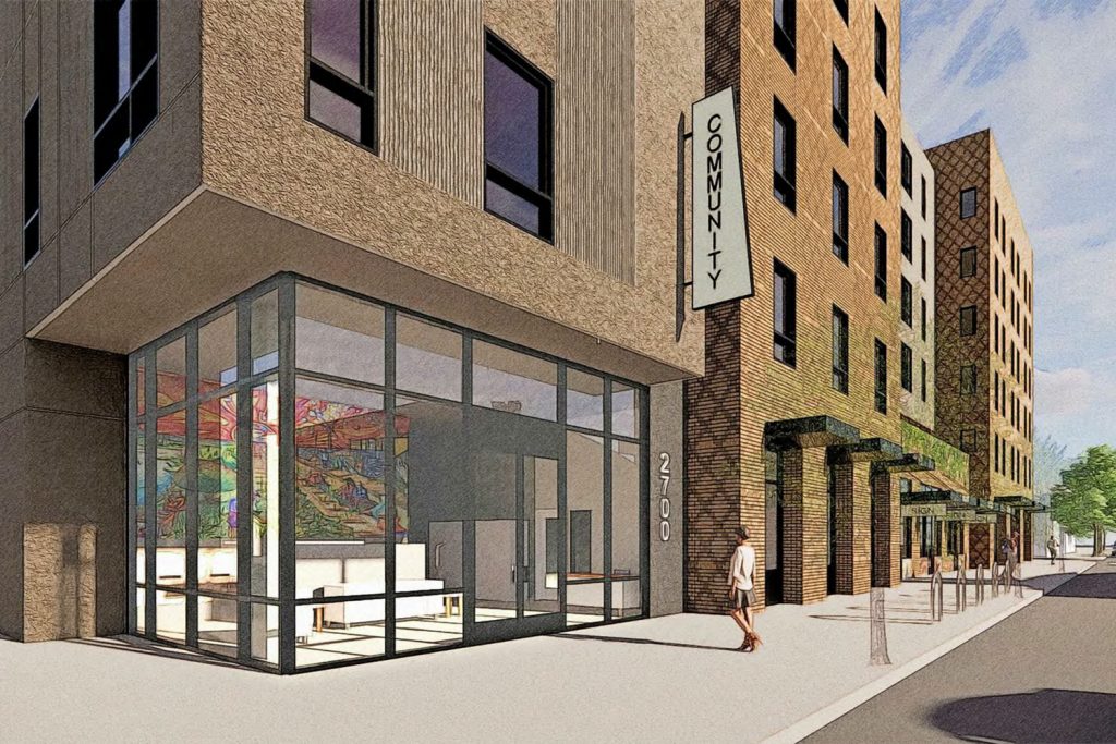 Renderings for New Affordable Housing at 2700 International Boulevard