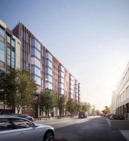 321 Florida Street with Bay Windows shown off, design by Handel Architects