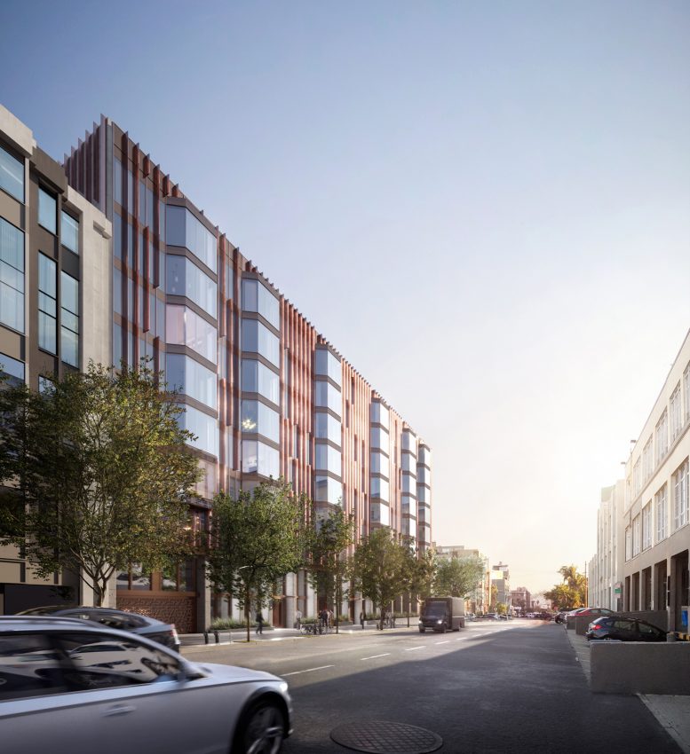 321 Florida Street with Bay Windows shown off, design by Handel Architects