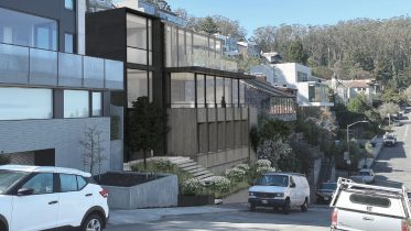 35 Belgrave Avenue looking southwest, design by John Maniscalco Architect