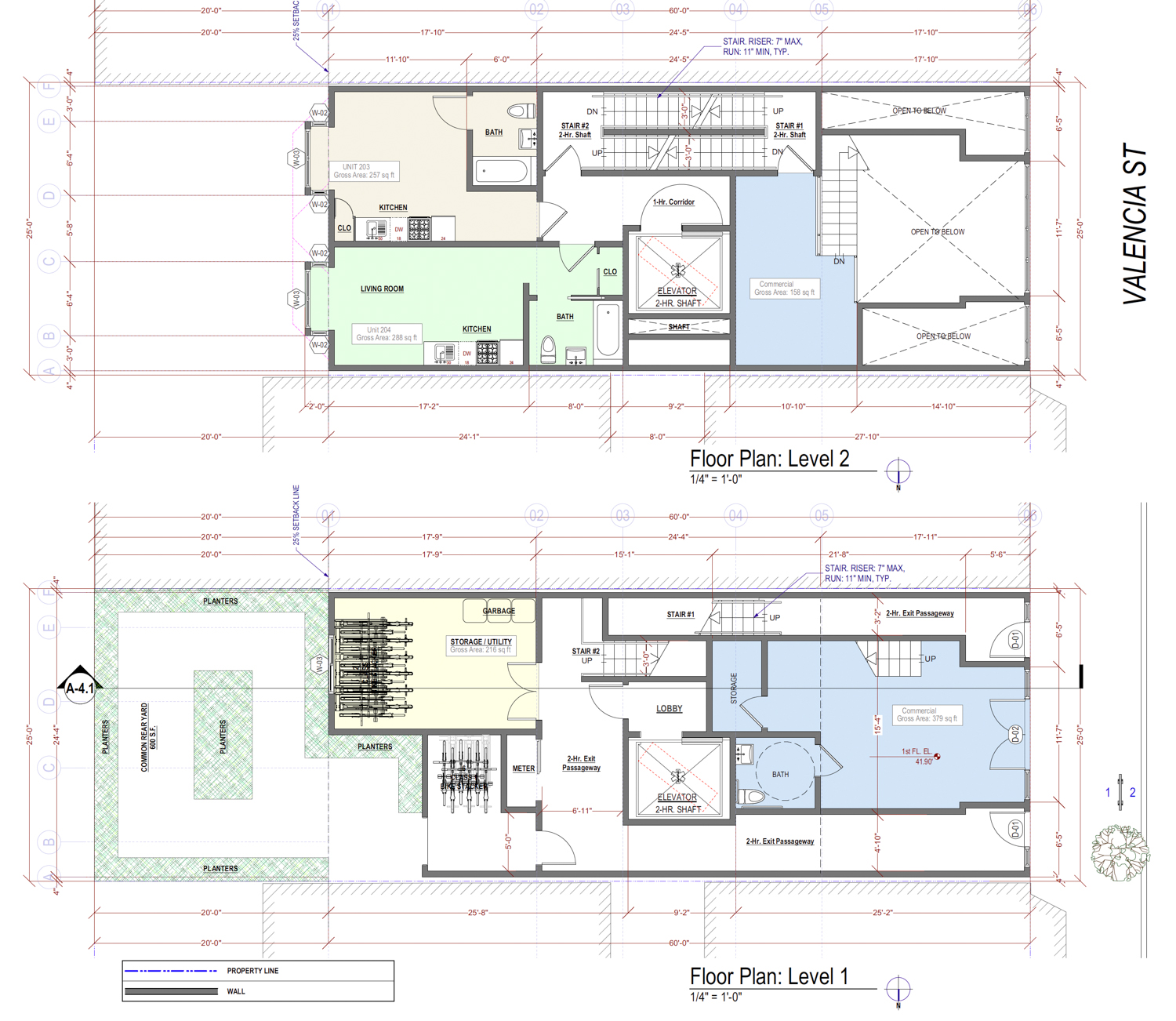 811 Valencia Street floor plan, design by SIA Consulting