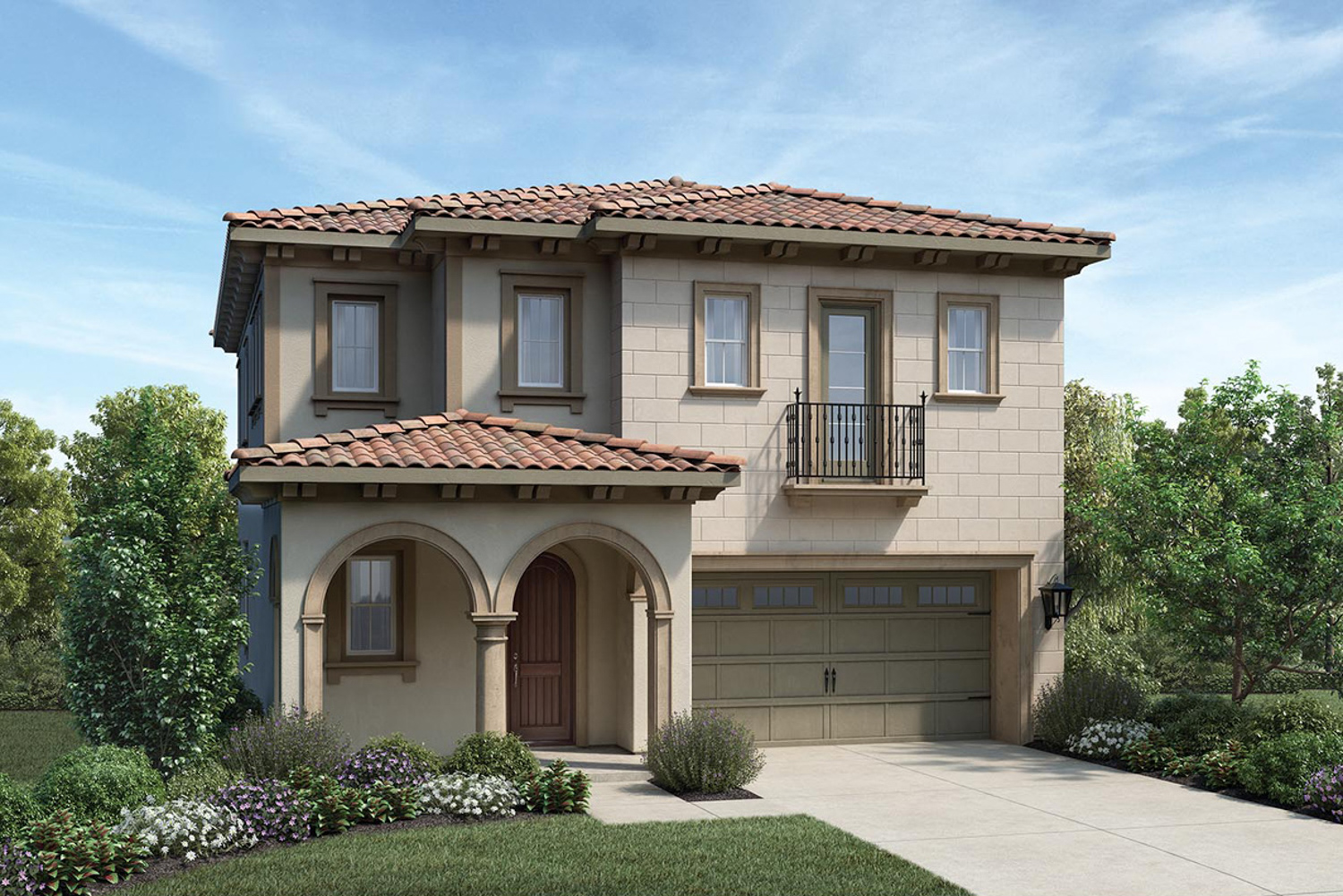Lot 29 for Serena at Gale Ranch, rendering courtesy Toll Brothers