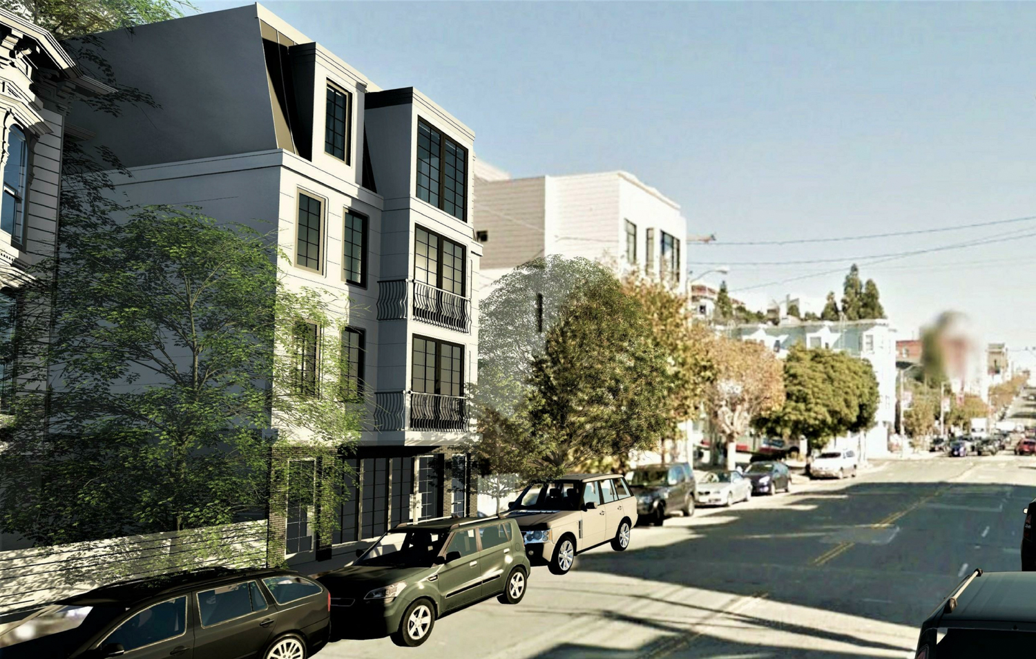 2536 California Street street angle, rendering via EAG Studio