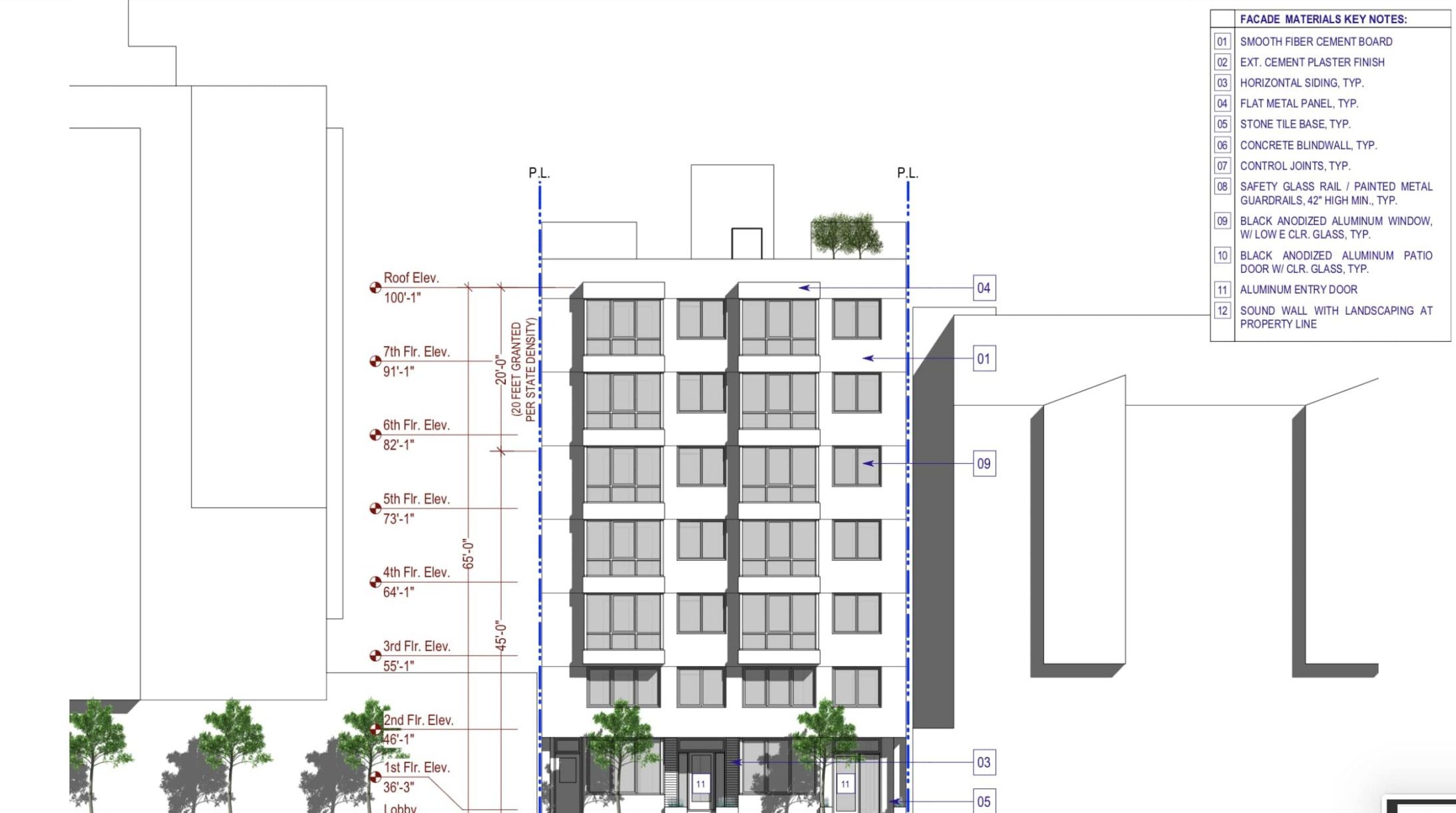 Proposed Elevation 580 Minna Street