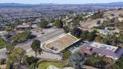 11880 Skyline Boulevard parcel outlined in white, image via Google Satellite