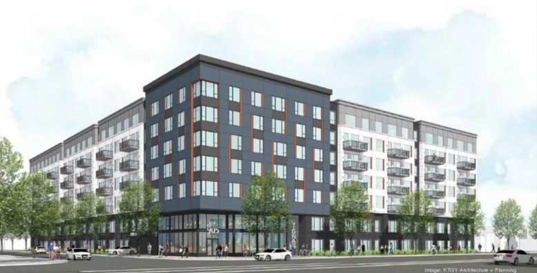 905 North Capitol Avenue, rendering by KTGY Architectures via Business Journal