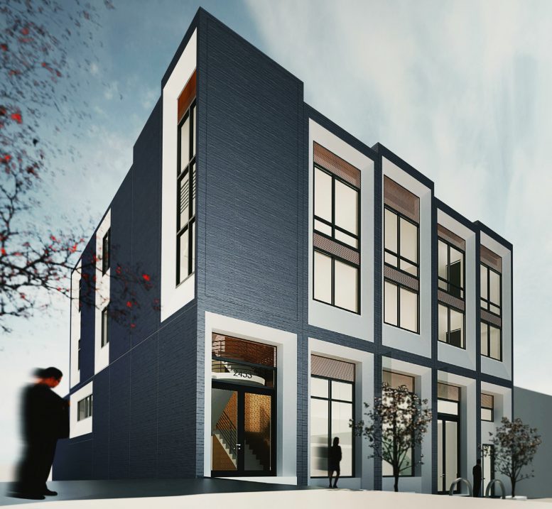 2453 Sacramento Street, rendering by Thousand Architects
