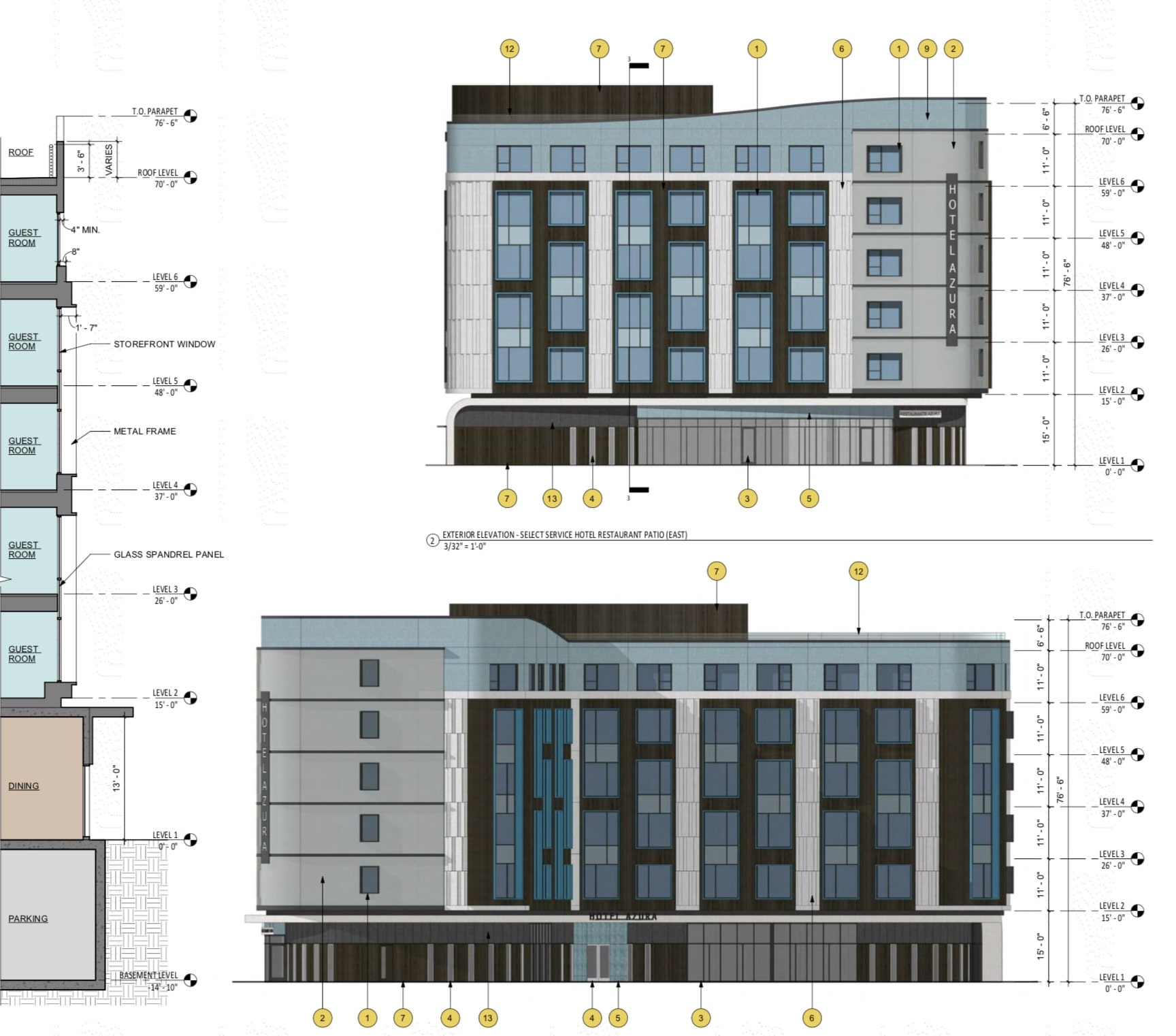 247-295 Commercial Street Elevations