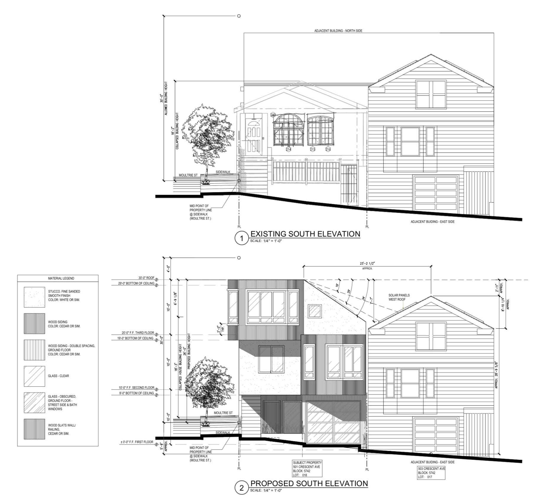 501 Crescent Avenue South Elevations via CityDot Studio