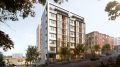 807 Franklin Street east elevation from Franklin Street, rendering by Kerman Morris Architects