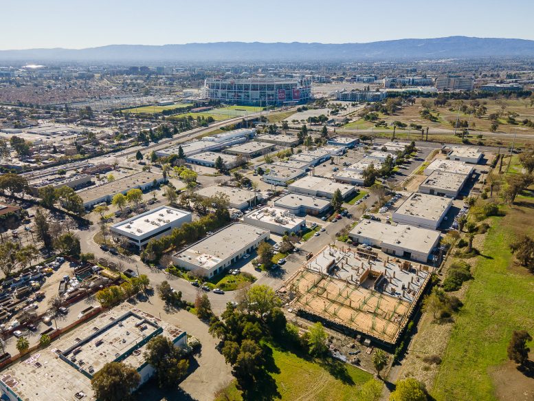 Construction Rising For 2233 Calle Del Mundo, First Building At Tasman 