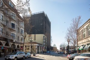 2129 Shattuck Avenue construction update, image by Andrew Campbell Nelson