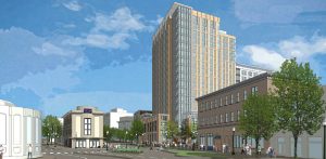2129 Shattuck Avenue viewed from Shattuck, design by JRDV Architects