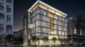 345 4th Street at night, rendering by Stanton Architecture