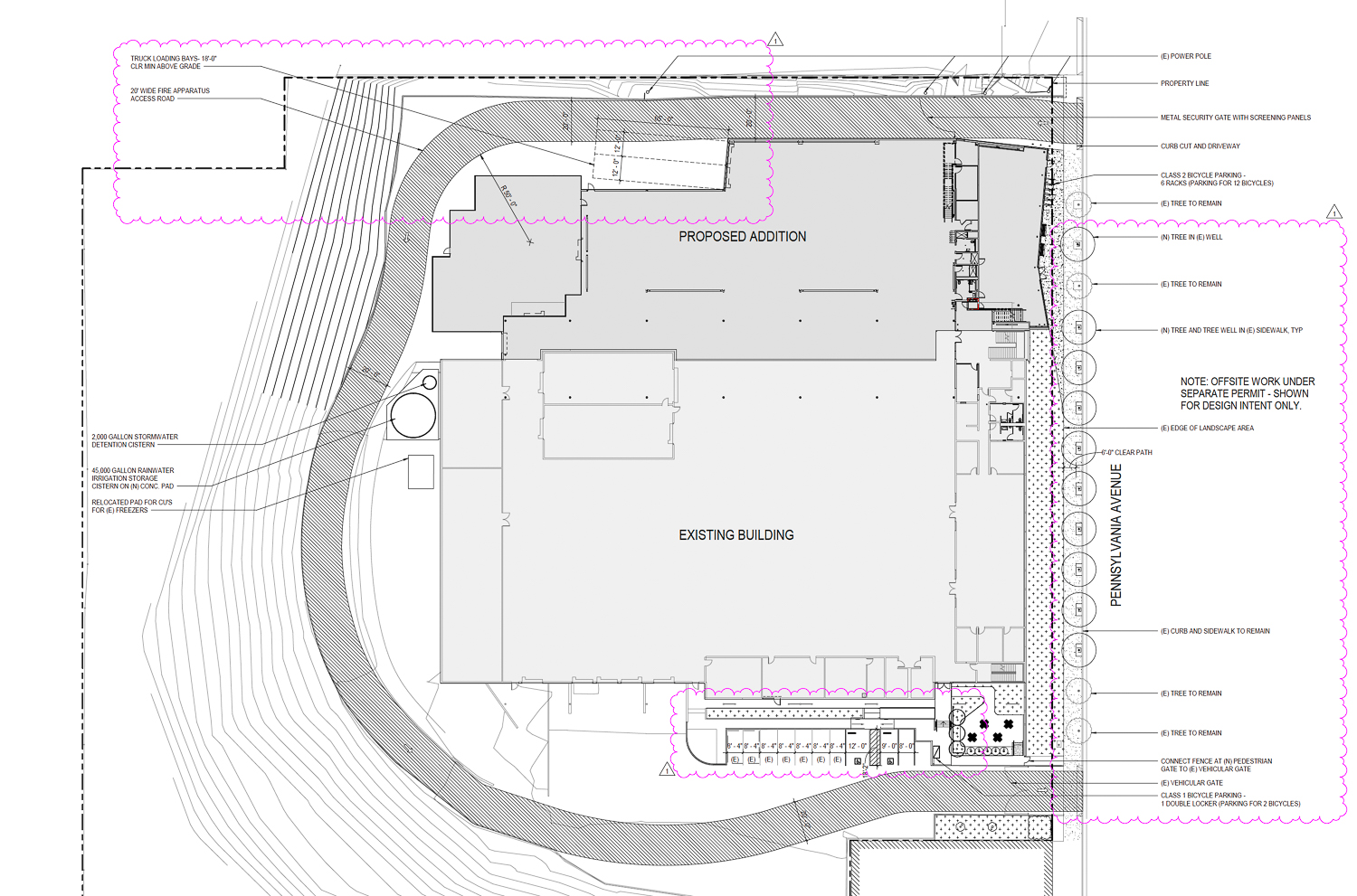 900 Pennsylvania Avenue expansion floor plan, rendering by EHDD