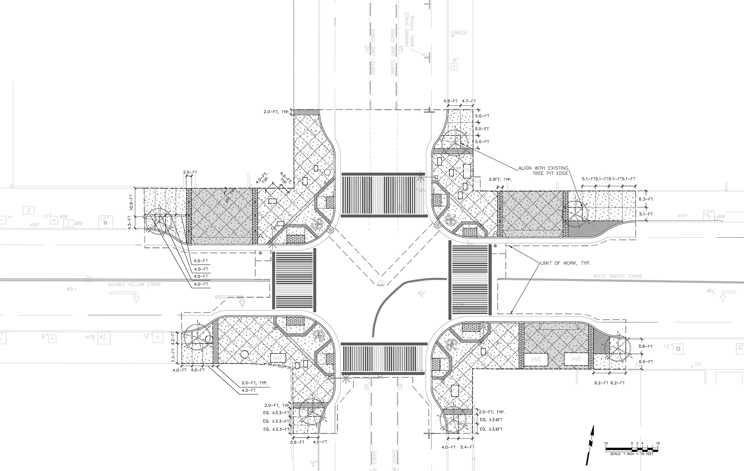 Gough Street intersection proposal from the Sacred Hard Preparatory