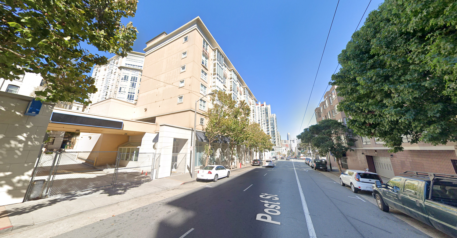 1336 Post Street, image via Google Street View