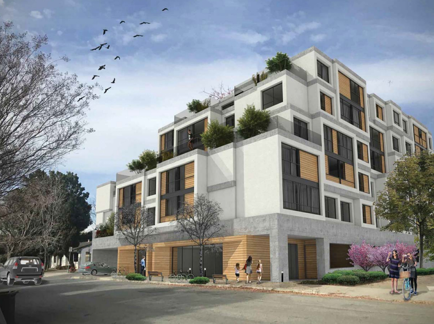 2881 Hemlock Avenue proposal, rendering by Carpira Design Group