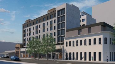 419 4th Street, rendering by Lowney Architecture