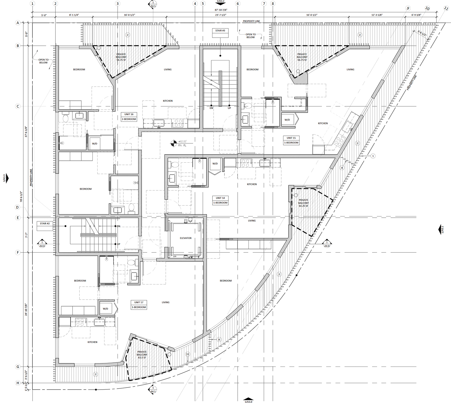 459 Wayne Avenue floor plan, illustration by Larson Shores Architecture