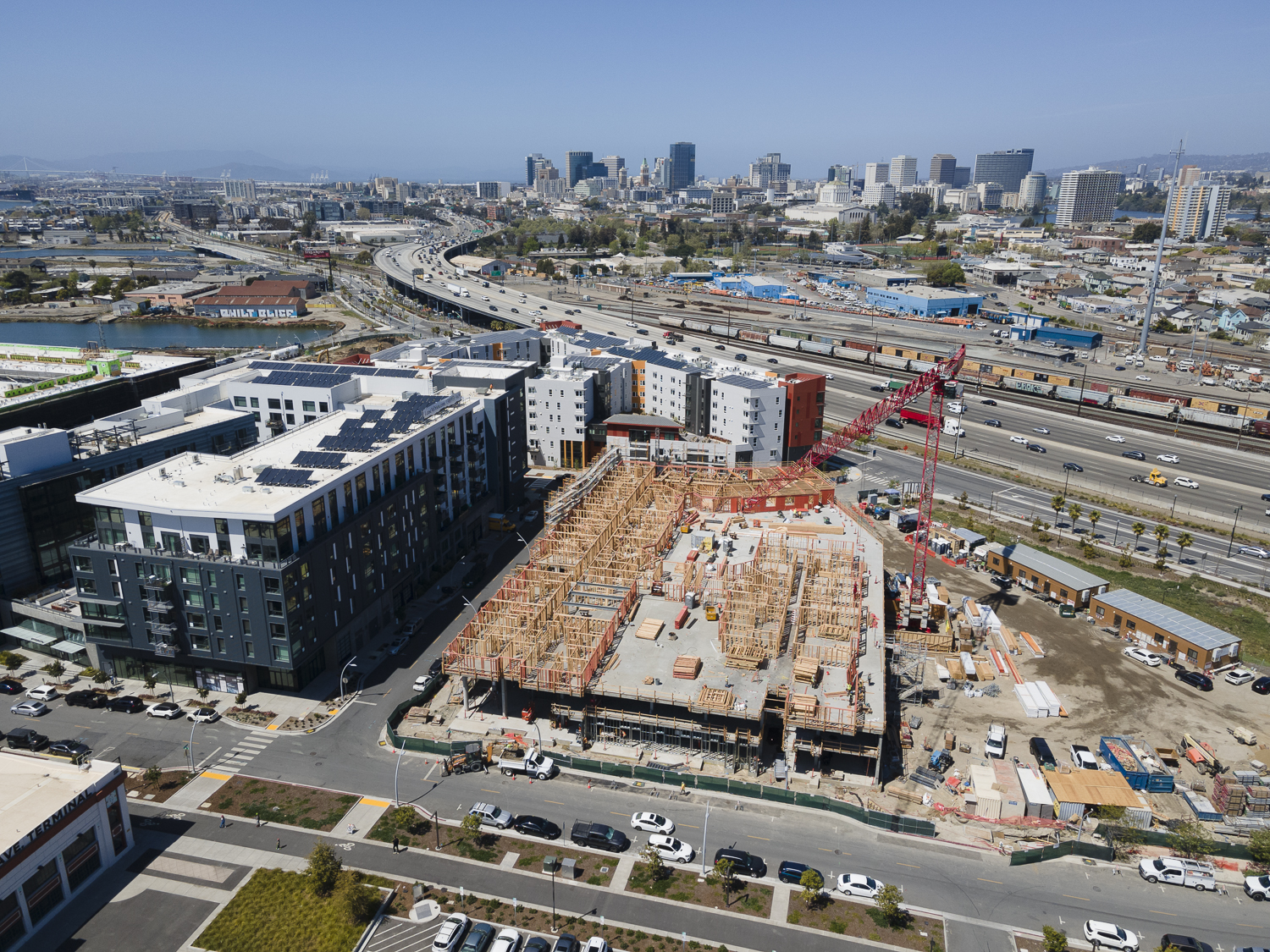 Brooklyn Basin Parcel A construction, image by Andrew Campbell Nelson