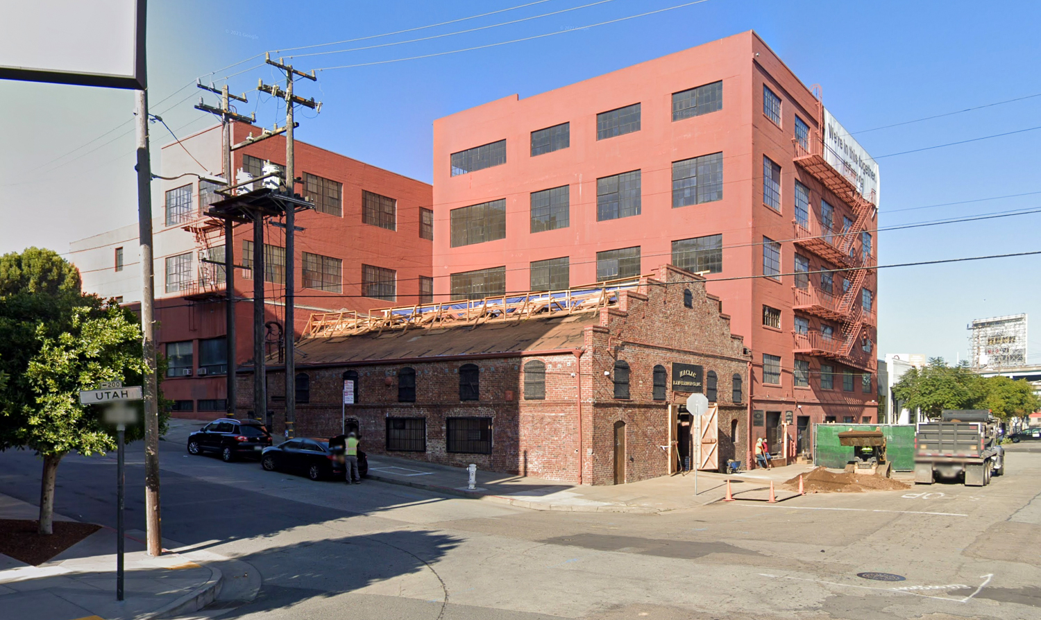 Maclac Building circa December 2020, image via Google Street View