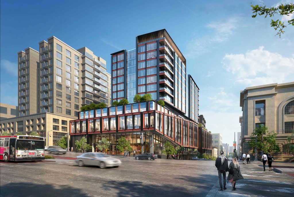 Renderings Revealed for 1200 Van Ness Avenue by Woods Bagot, Polk Gulch ...