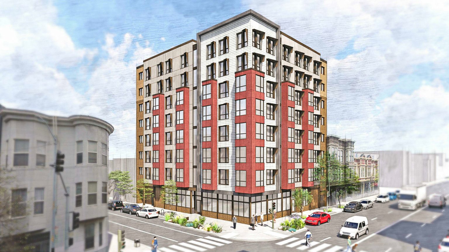 New Rendering Revealed for 401 South Van Ness Avenue, Mission District