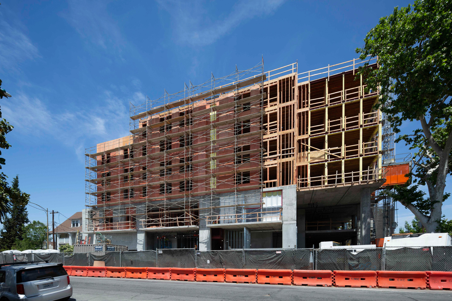 525 East Santa Clara Street construction update, image by Andrew Campbell Nelson