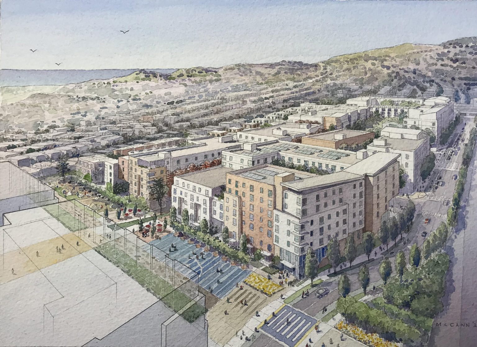 New Renderings Revealed for Balboa Reservoir Development, San Francisco