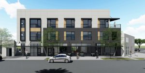 3204-3206 Broadway Street main view, rendering by HRGA Architecture
