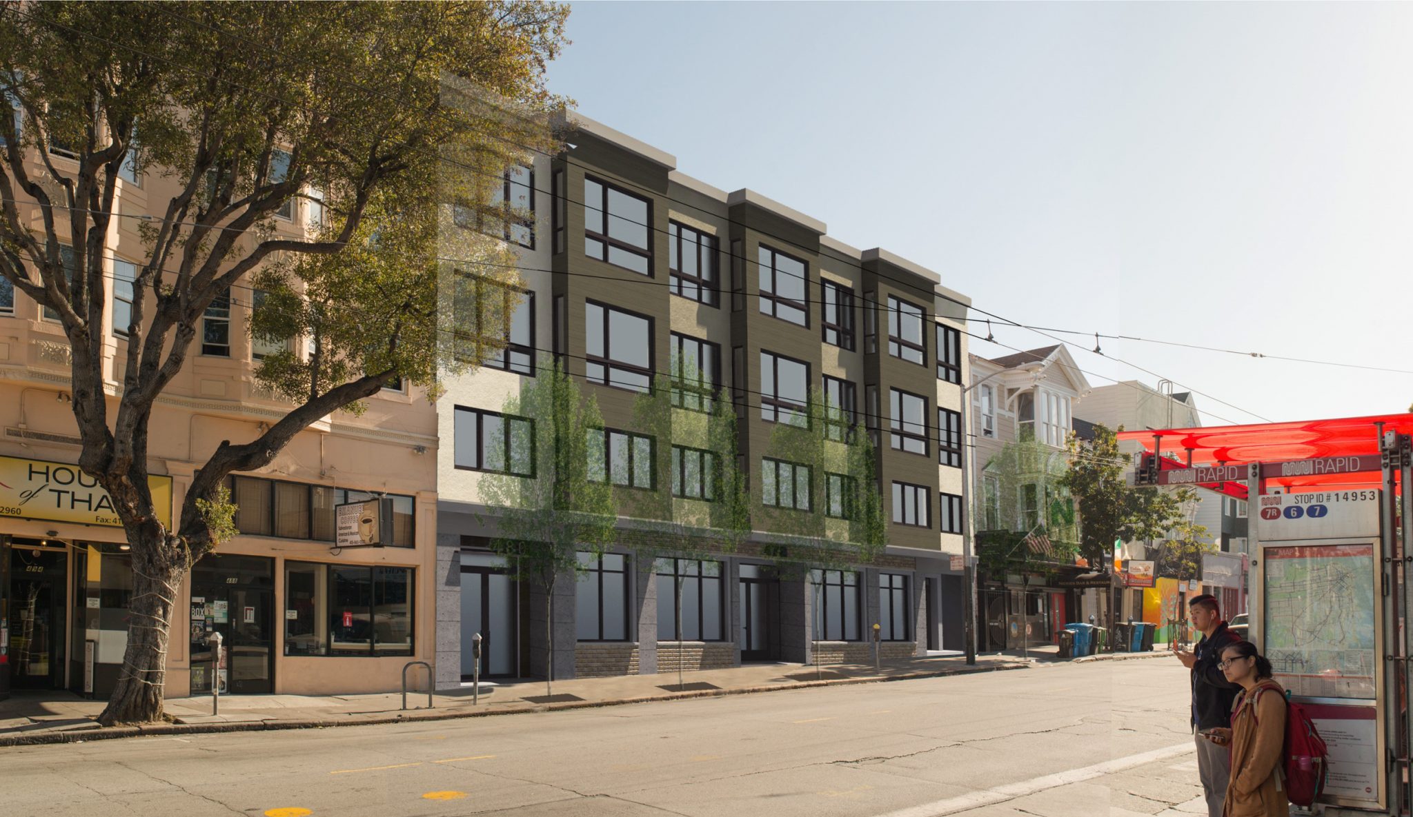 Renderings Revealed for 474484 Haight Street, Lower Haight, San