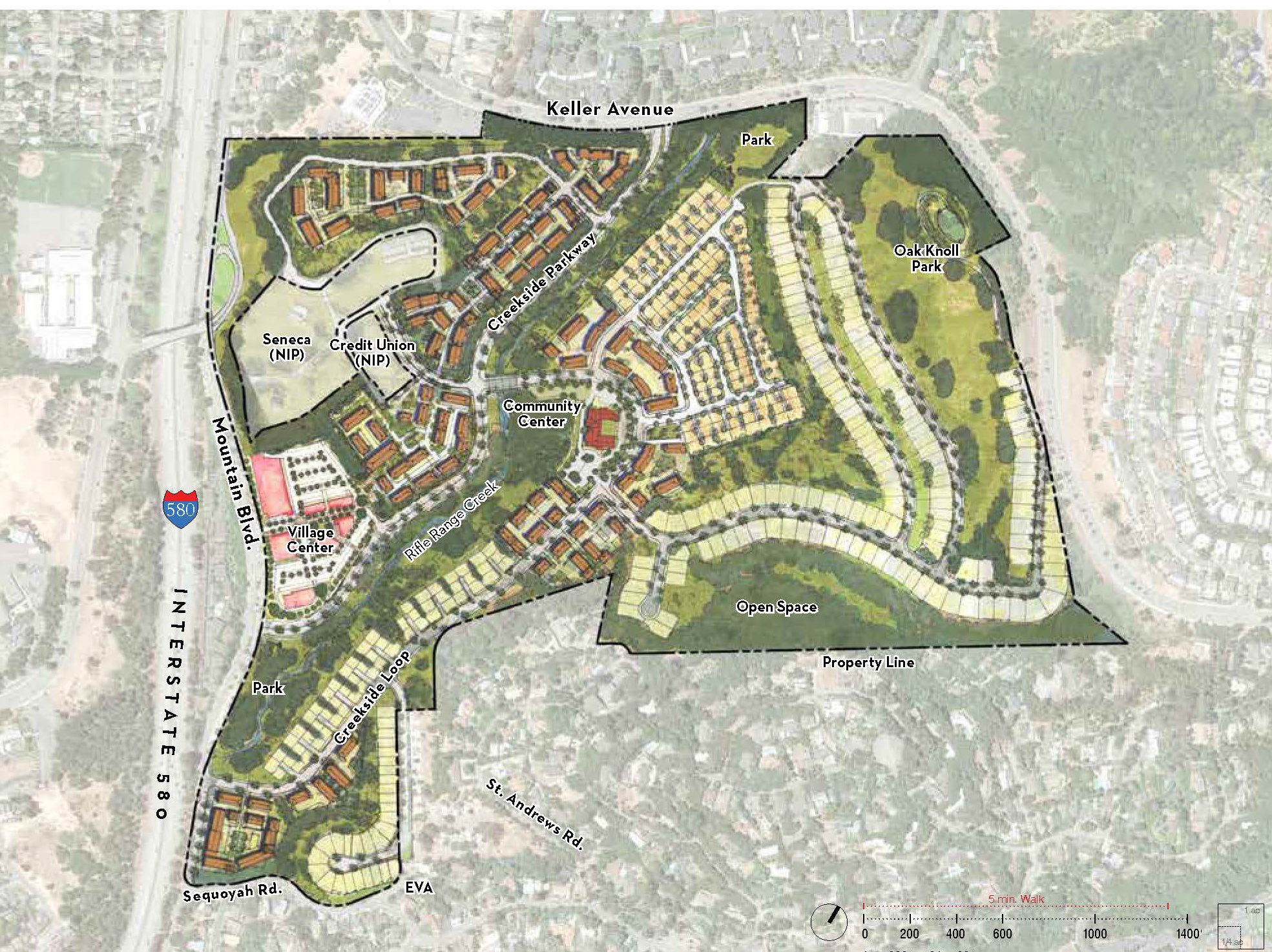 8750 Mountain Boulevard Site Plan