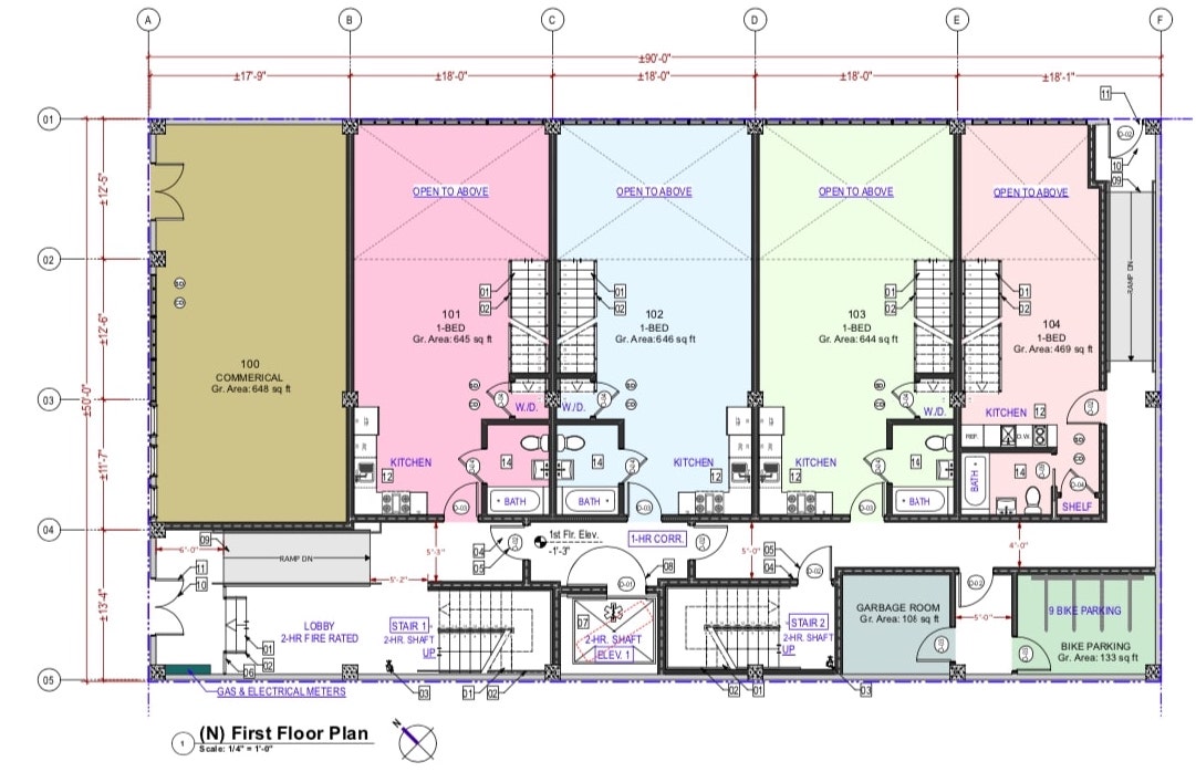 1061 Folsom Street First Floor Plan