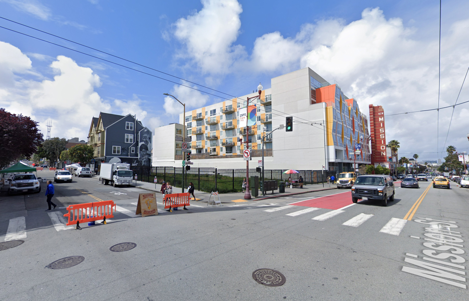 2588 Mission Street existing condition, image via Google Street View