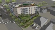 2902 Adeline Street Aerial View