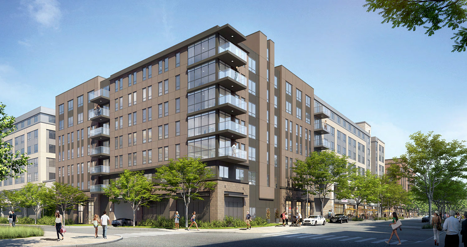 350 Chastain Place, i.e. Building 2 in Gateway Crossings, rendering by MVE + Partners