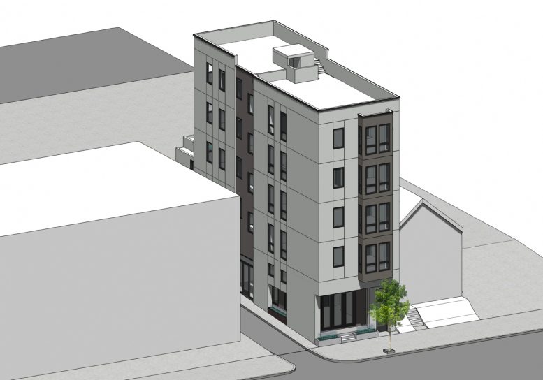 36 Gough Street front view, rendering by SIA Consulting