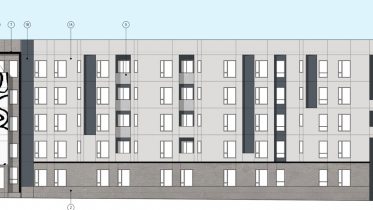 685 9th Street eastern facade, rendering by by LDP Architecture