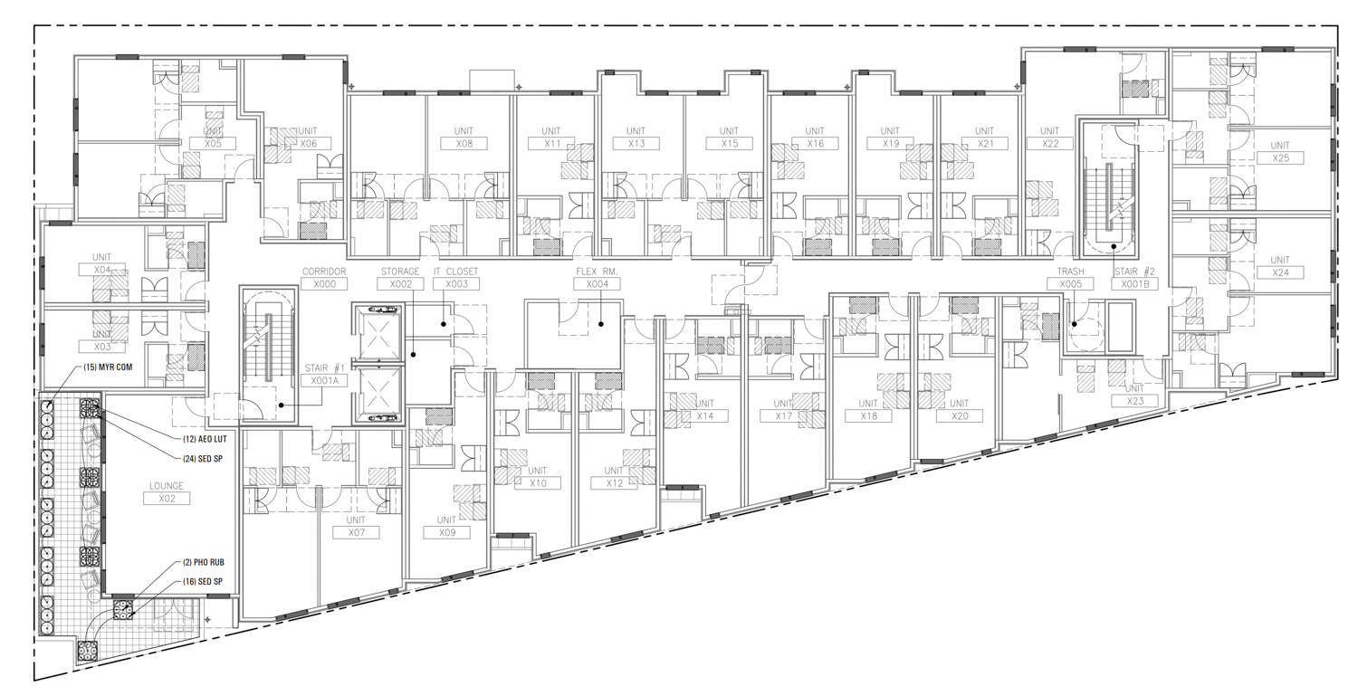 685 9th Street floor plan, illustration by LDP Architecture