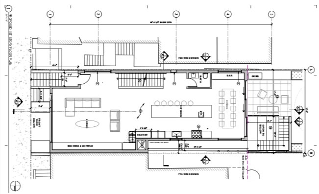 722 Wisconsin Street First Floor Plan