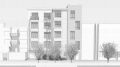 986 South Van Ness Avenue facade elevation, rendering by Kotas Pantaleoni Architects