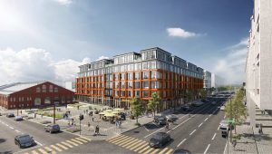 Pier 70 Parcel K North illustration, design by Handel Architects
