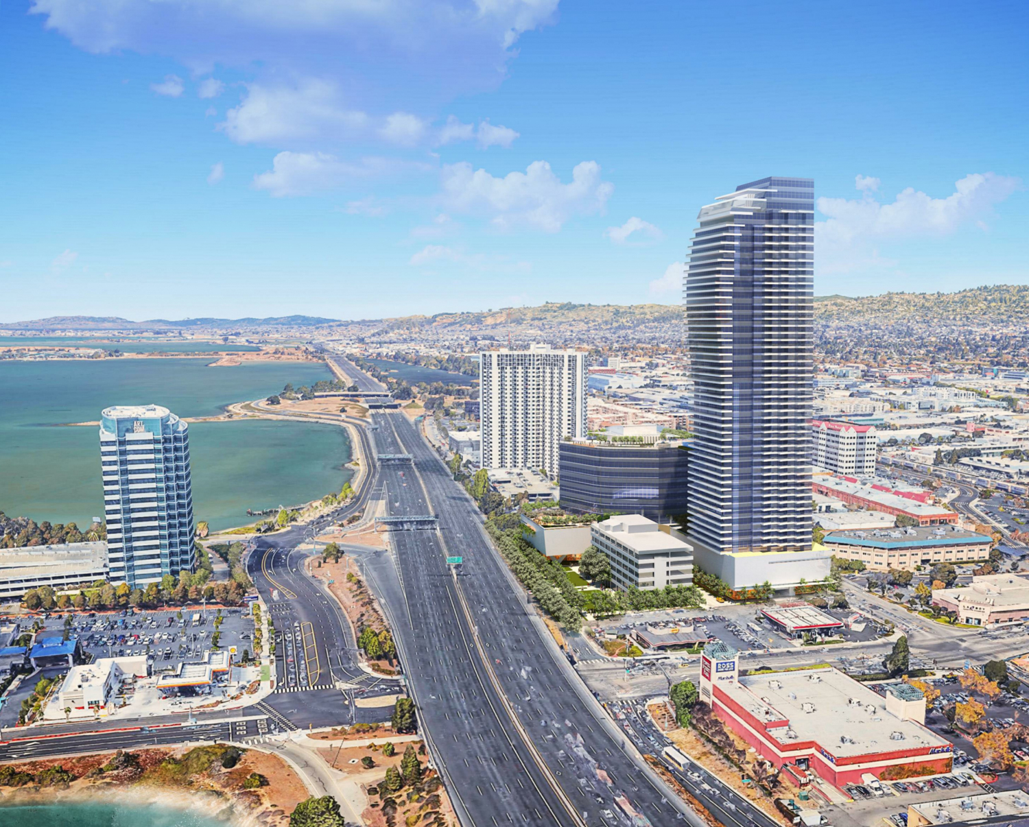 The canceled Onni Group tower, rendering by IBI Group