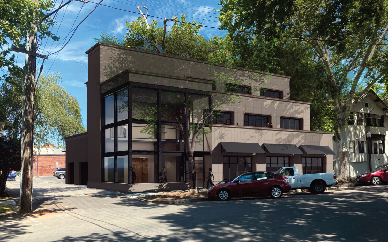 1114 22nd Street, rendering by Williams + Paddon Architects