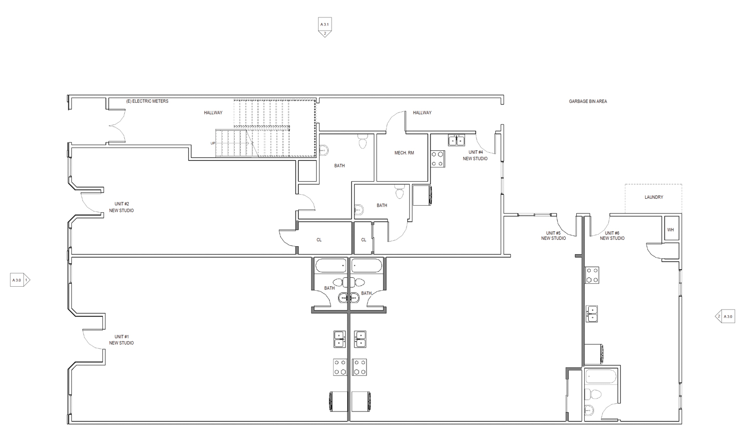 1440 23rd Avenue ground-floor elevation, design by Cheryl Lima