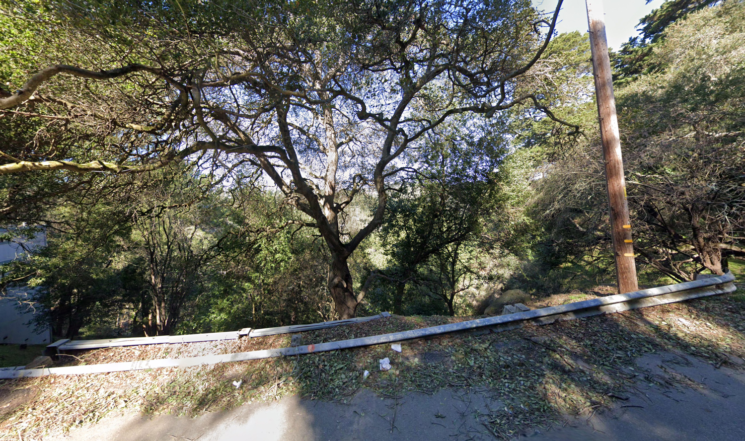 6381 Girvin Drive approximate property location, image via Google Street View